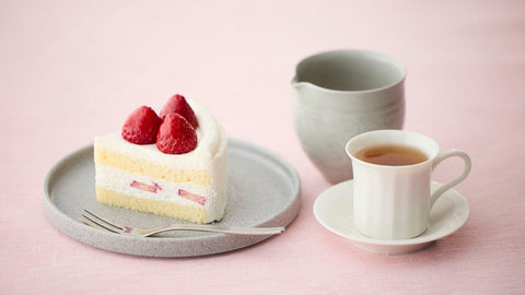 Strawberry Shortcake and Fragrant "Yabukita" Single-Origin Roasted Hojicha Recipe