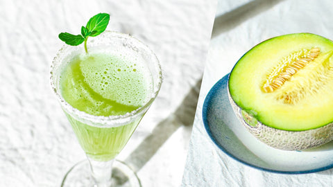 Make a Sencha Mocktail at Home! Melon and "036 Minamikaori" Herb Mocktail