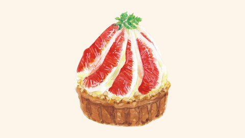 Autumn Pairing Recipe "043 Yamato Midori" × "Fig Tart"