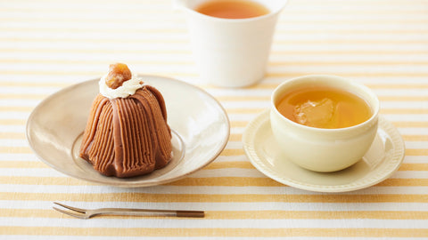 Autumn Tea Time with Mont Blanc: A Recipe Using Rich "Sayama Kaori" Japanese Black Tea