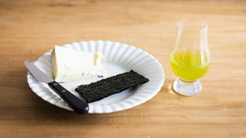Flavor Pairing with Nori, Tea, and Cheese: A Fragrant Aftertaste Reminiscent of Milk Tea?!<