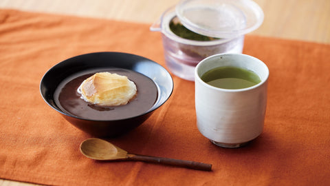 Recipe for "040 Shizuka 7132" as a palate cleanser after sweet red bean soup