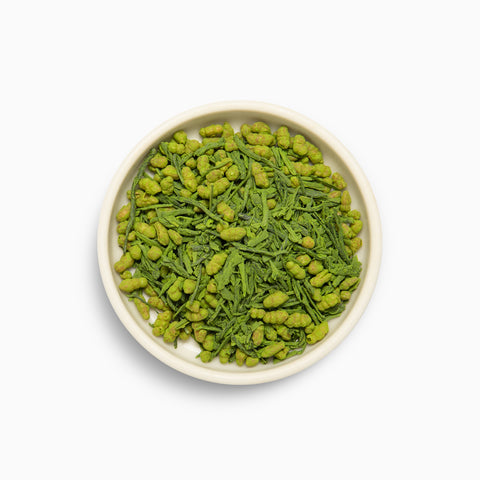 Organic Genmai-cha with Matcha 100g Bag